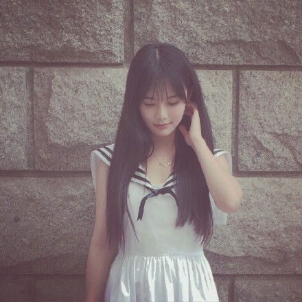 清新长发美女薄纱白裙私房森林摄影美女图,清纯美女,